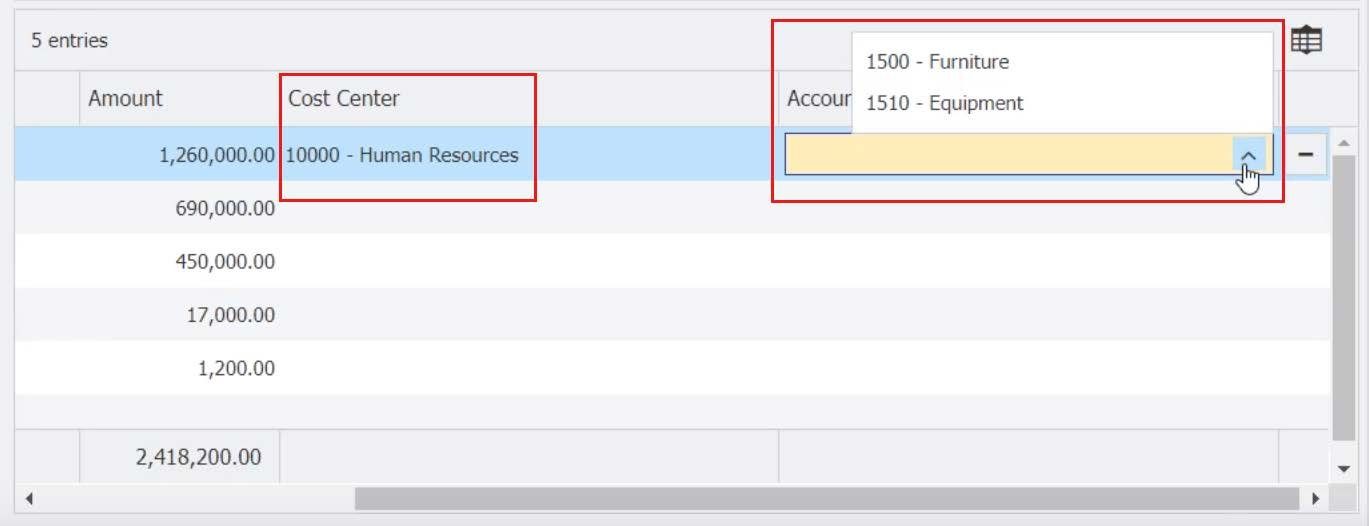 DocuWare Version 7.3 filter select list 2 What’s New with DocuWare 7.3