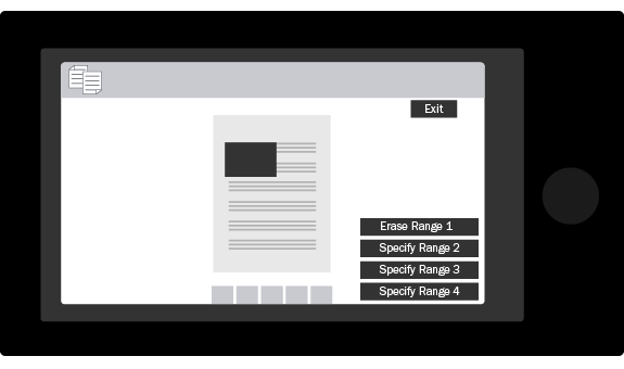 Artboard 4 copy 4eraserange Erase Specified Range on Your Sharp Copier