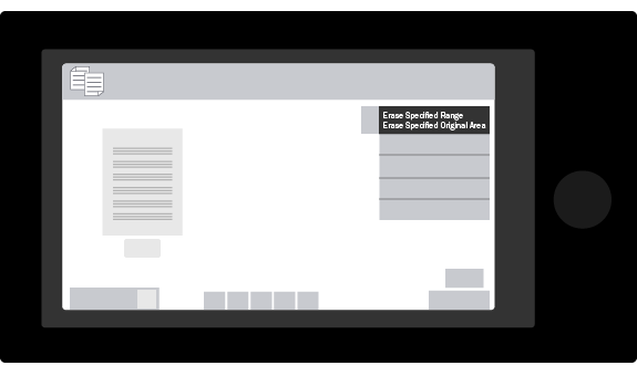 Artboard 4eraserange Erase Specified Range on Your Sharp Copier
