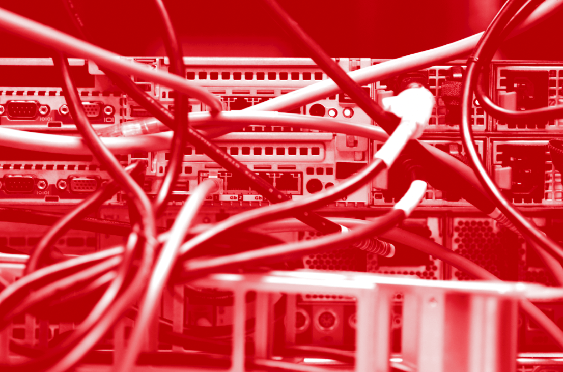 Disorganzied Cables Disorganized Cables